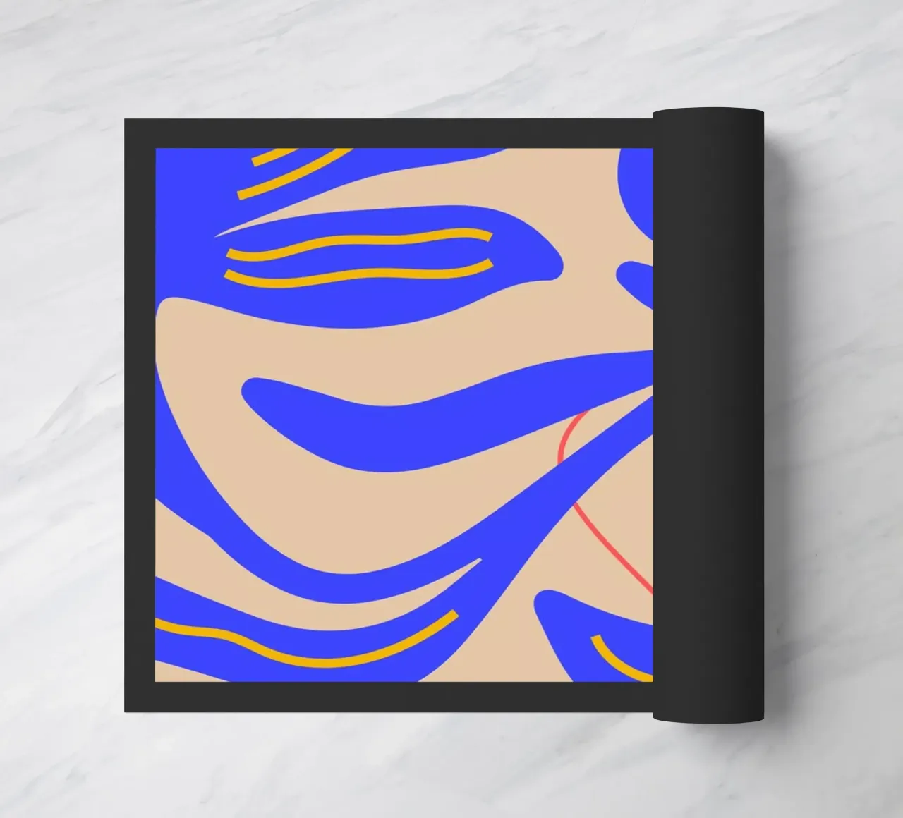 Abstract Leaf & Flower Art Print | Botanical  | Modern zerbino da PrintCessStudio