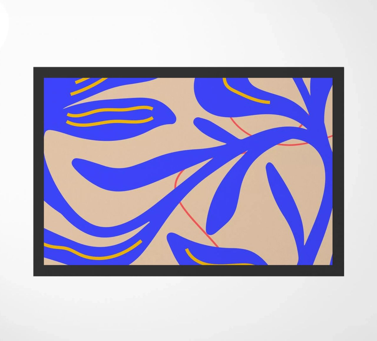 Abstract Leaf & Flower Art Print | Botanical  | Modern zerbino da PrintCessStudio