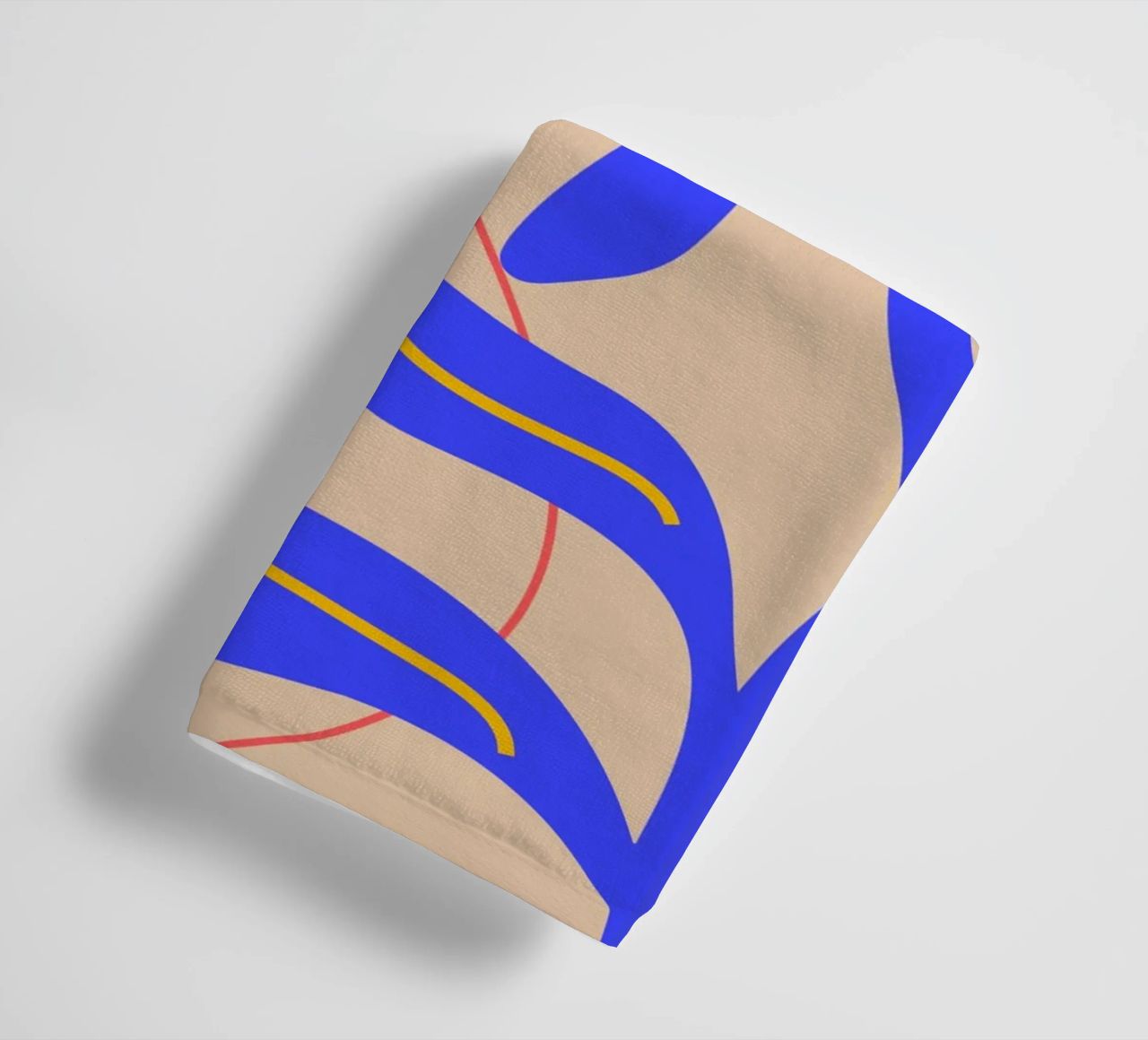 Abstract Leaf & Flower Art Print | Botanical  | Modern asciugamano da bagno da PrintCessStudio