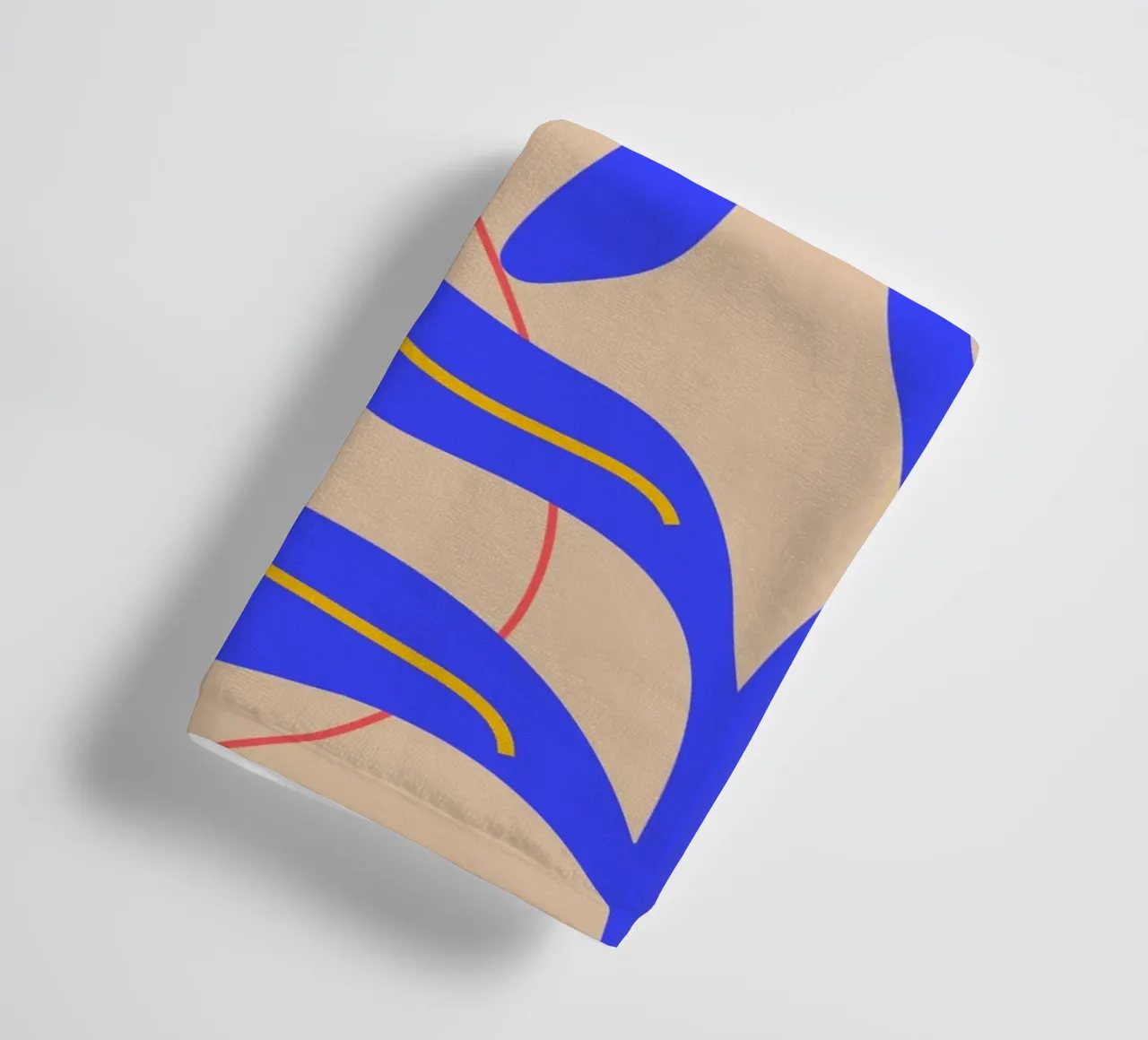 Abstract Leaf & Flower Art Print | Botanical  | Modern toalla de baño de PrintCessStudio