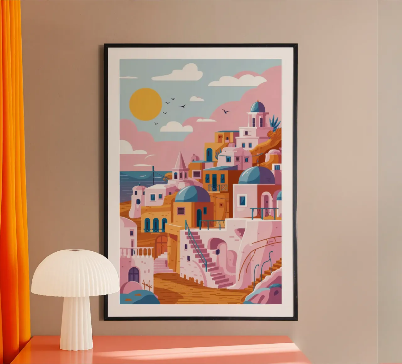 Sogno giocoso di Grecian Daydream poster da Orchid Patina