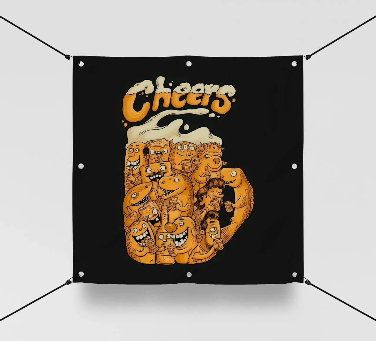 shape funny beer telo in pvc da comura