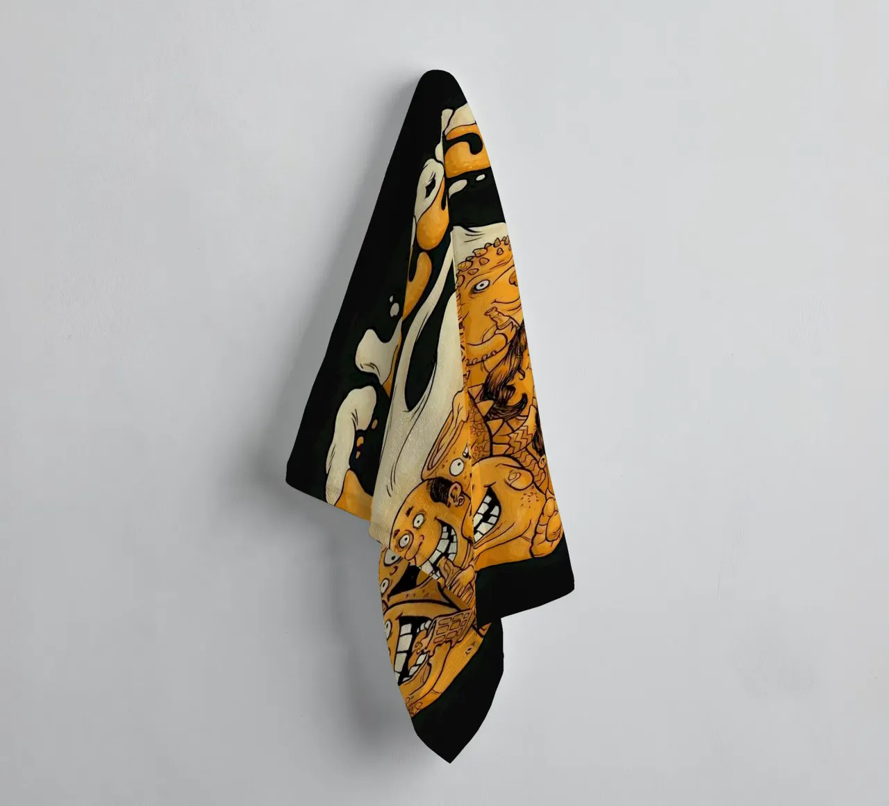 shape funny beer asciugamano da bagno da comura
