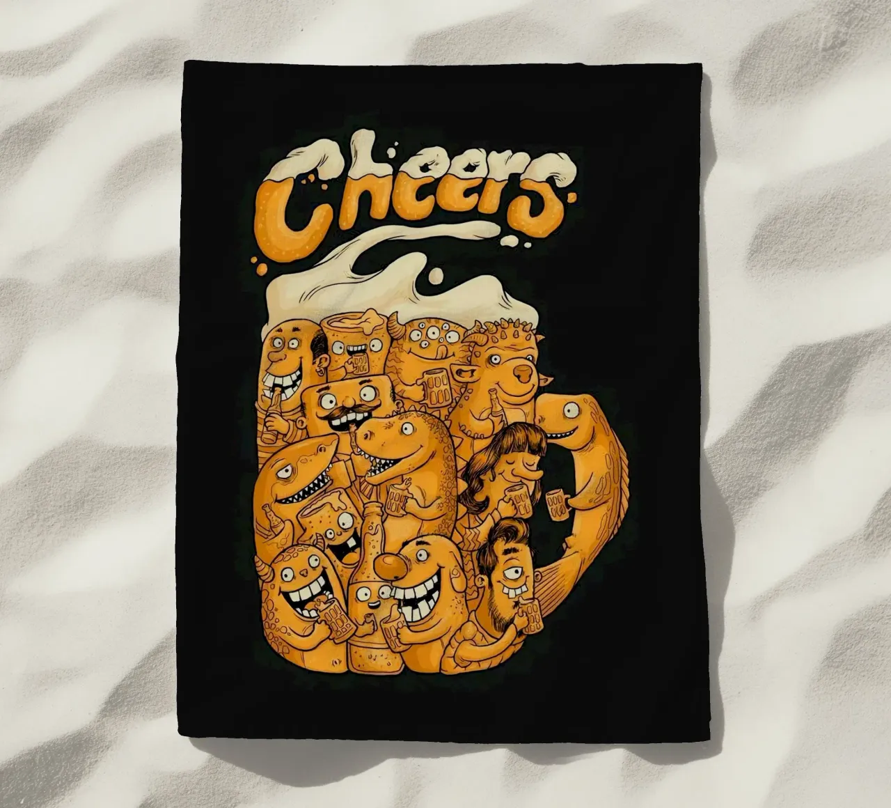 shape funny beer telo mare da comura