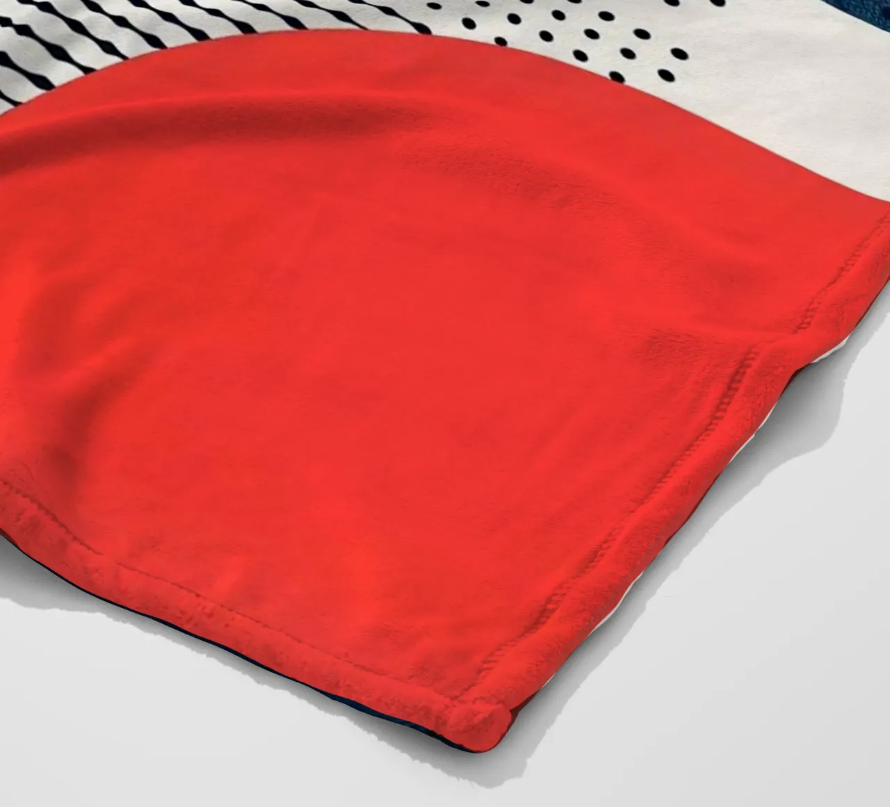 dot circle color shape coperta in pile da comura