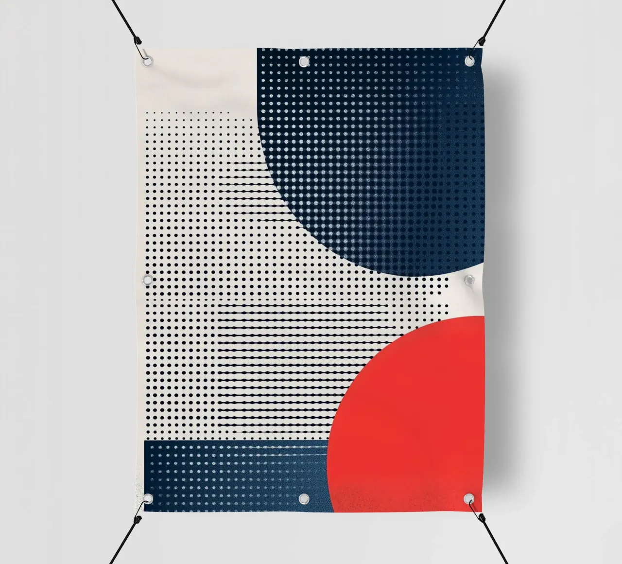 dot circle color shape telo in pvc da comura