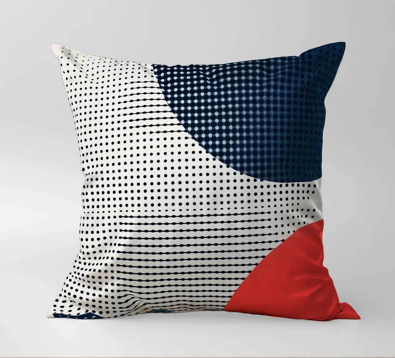 dot circle color shape cuscino da comura