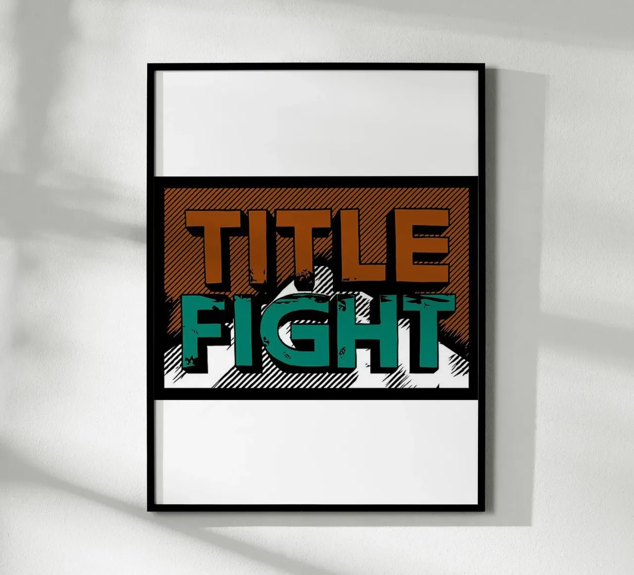 Titolo Banda da combattimento poster da Charlotte Martin