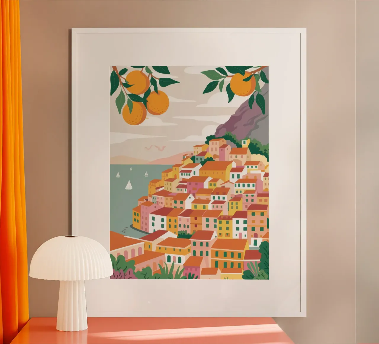 Fascino delle Cinque Terre poster da Echo Saber