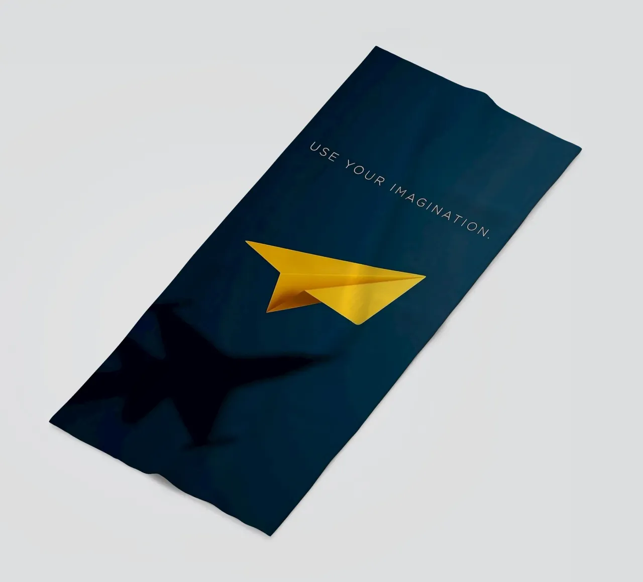 paper plane shape telo mare da comura