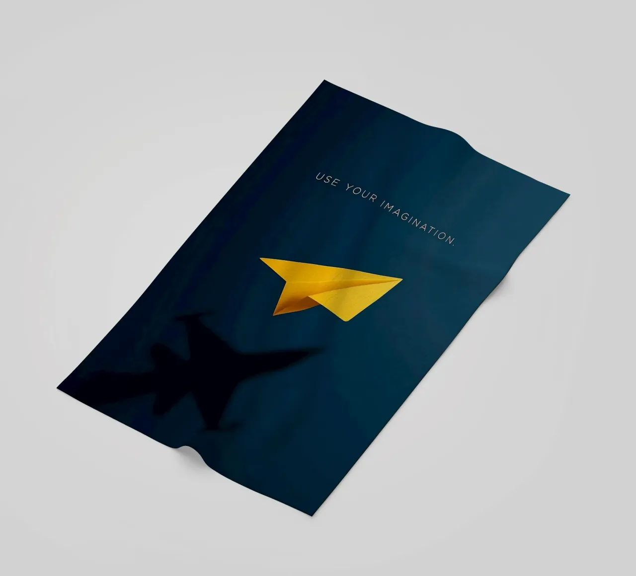 paper plane shape telo mare da comura