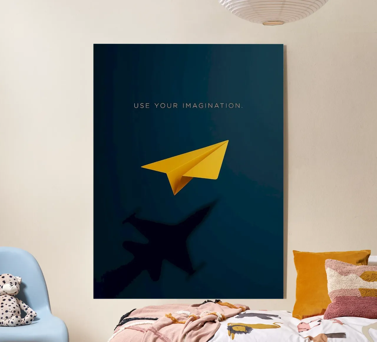 paper plane shape plexiglass da comura