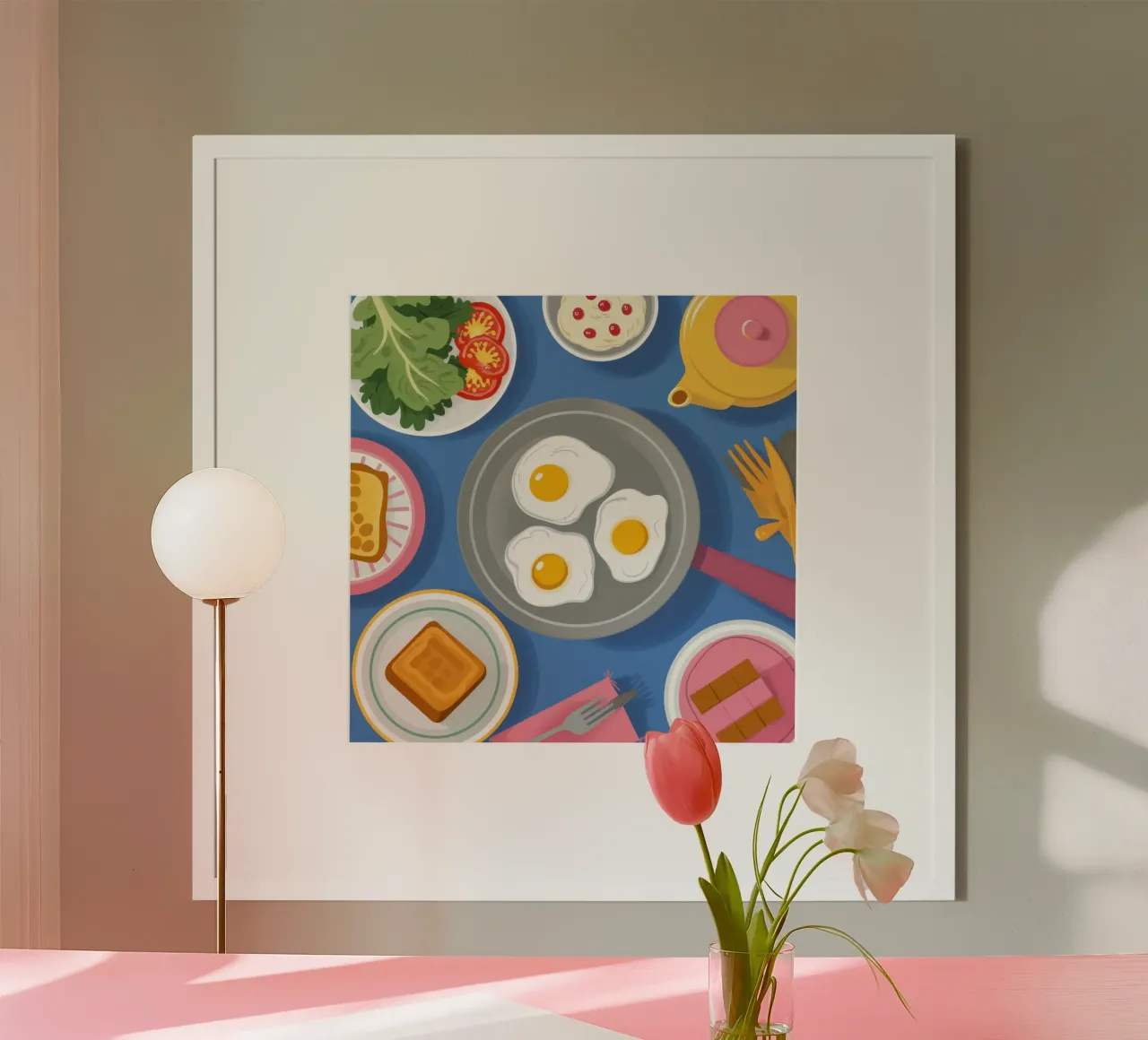 Piatto perfetto per la colazione poster da Moon Revolver