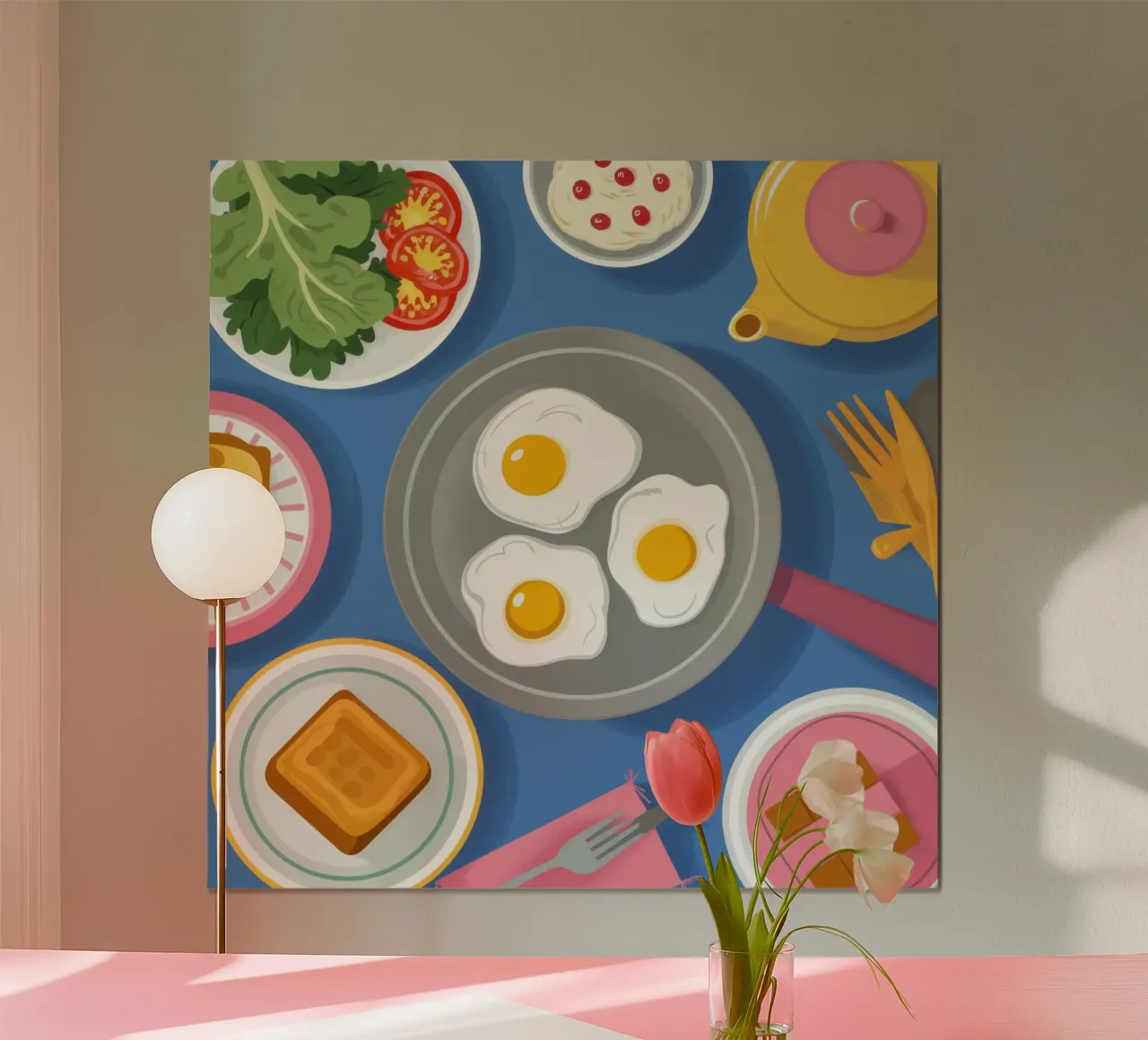 Piatto perfetto per la colazione poster da Moon Revolver