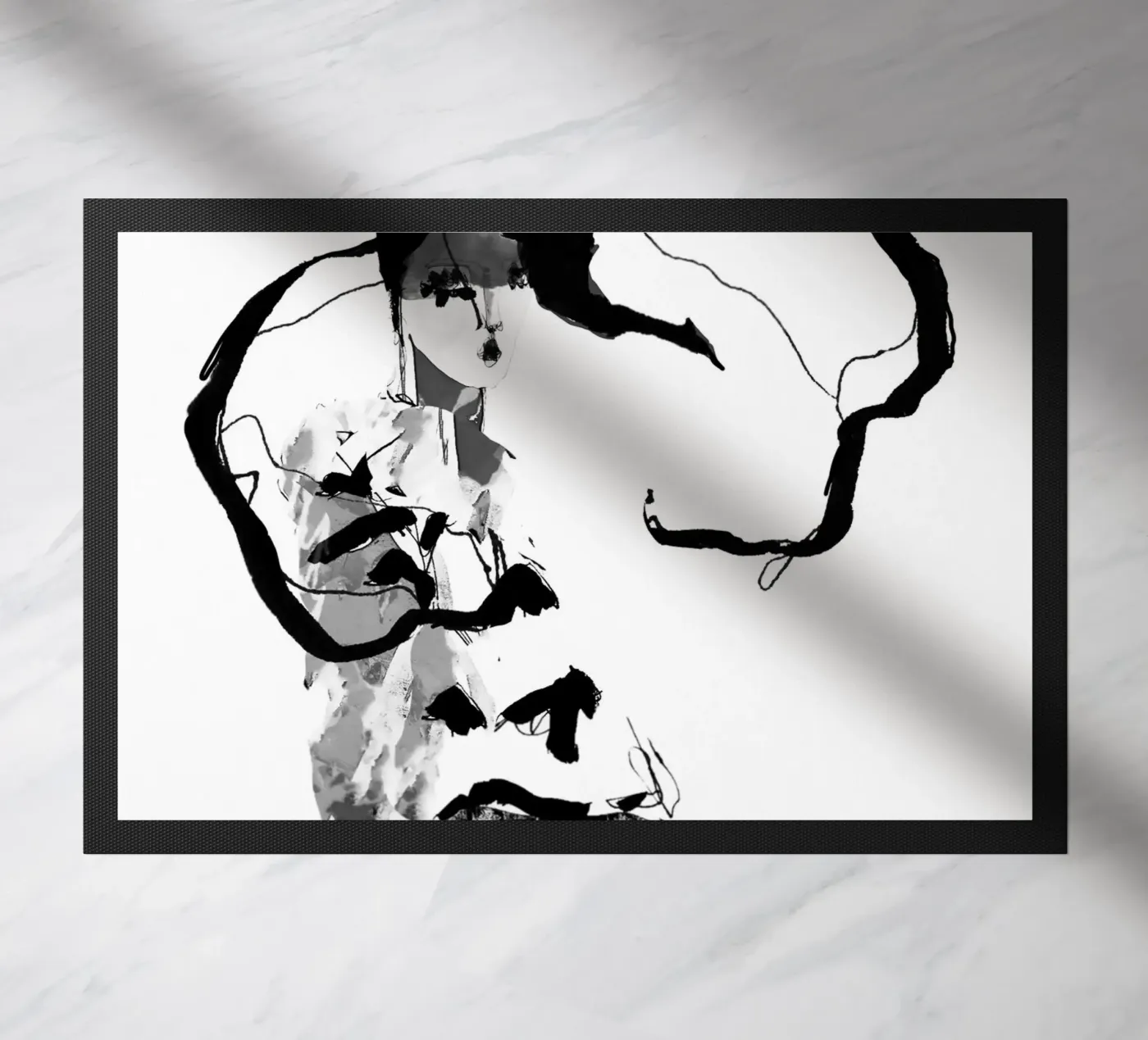 hey doormat by k i m