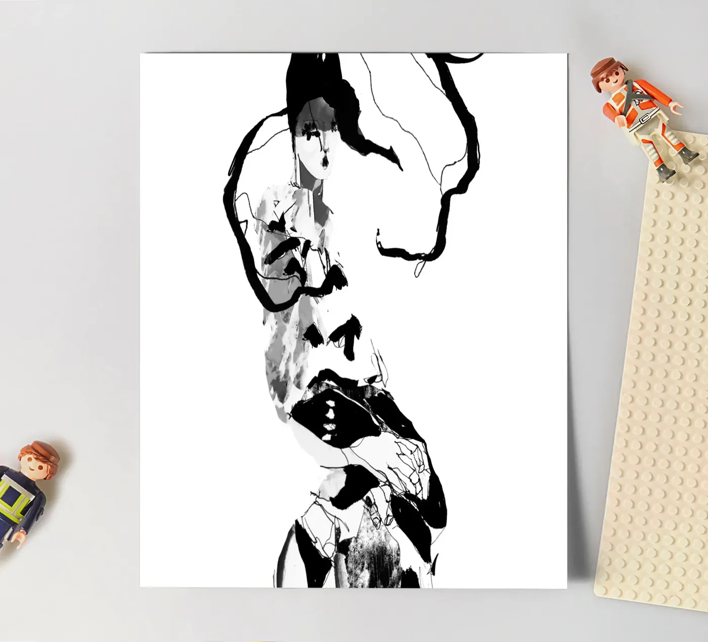 hey sticker sheet by k i m