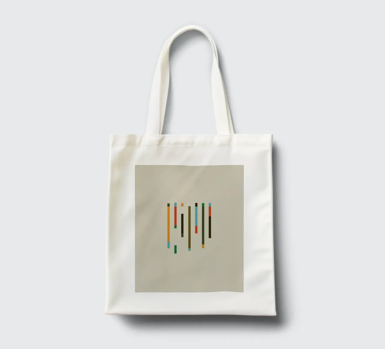 color parallel shape borsa in juta da comura