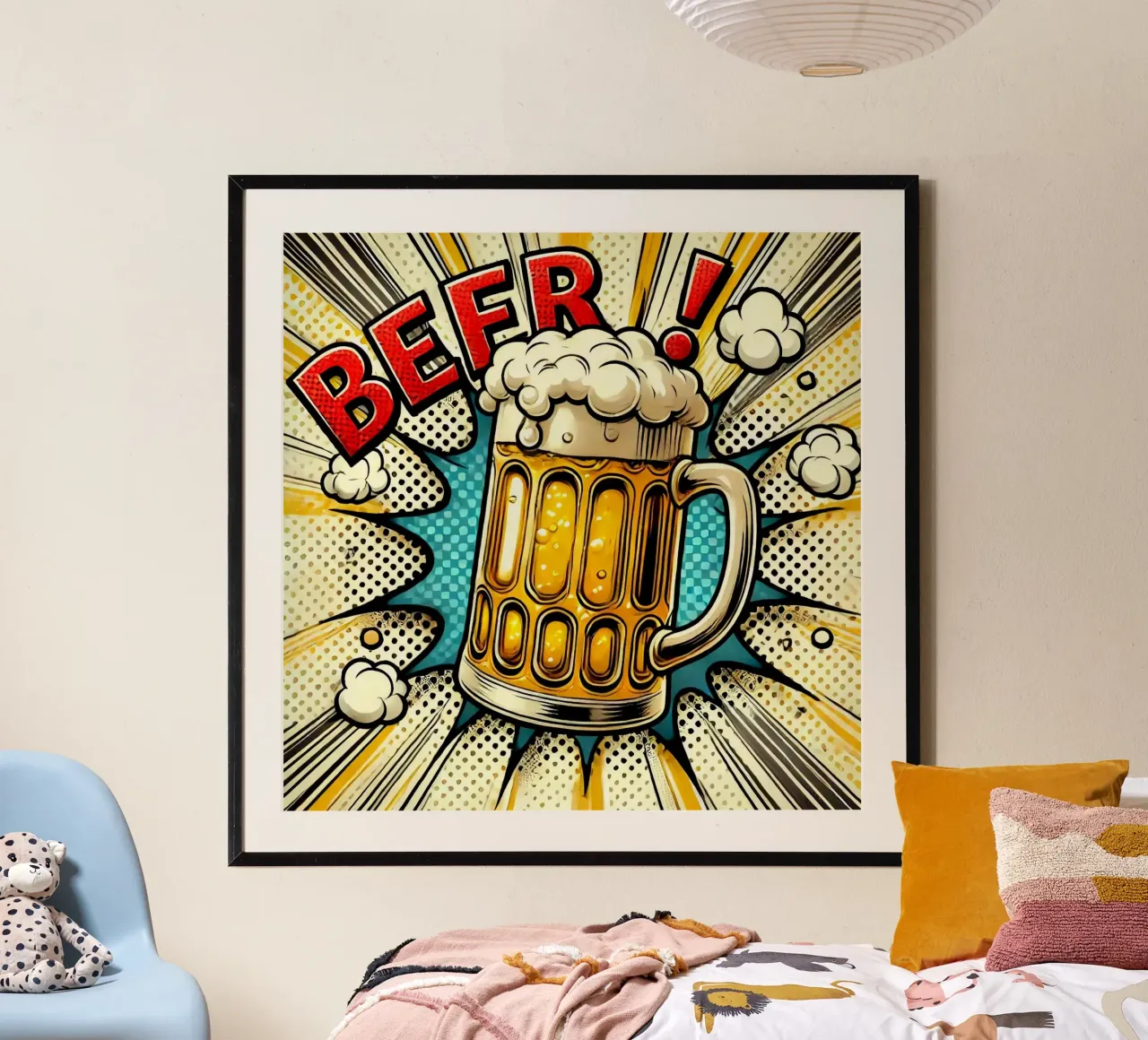 boom beer poster da Josum