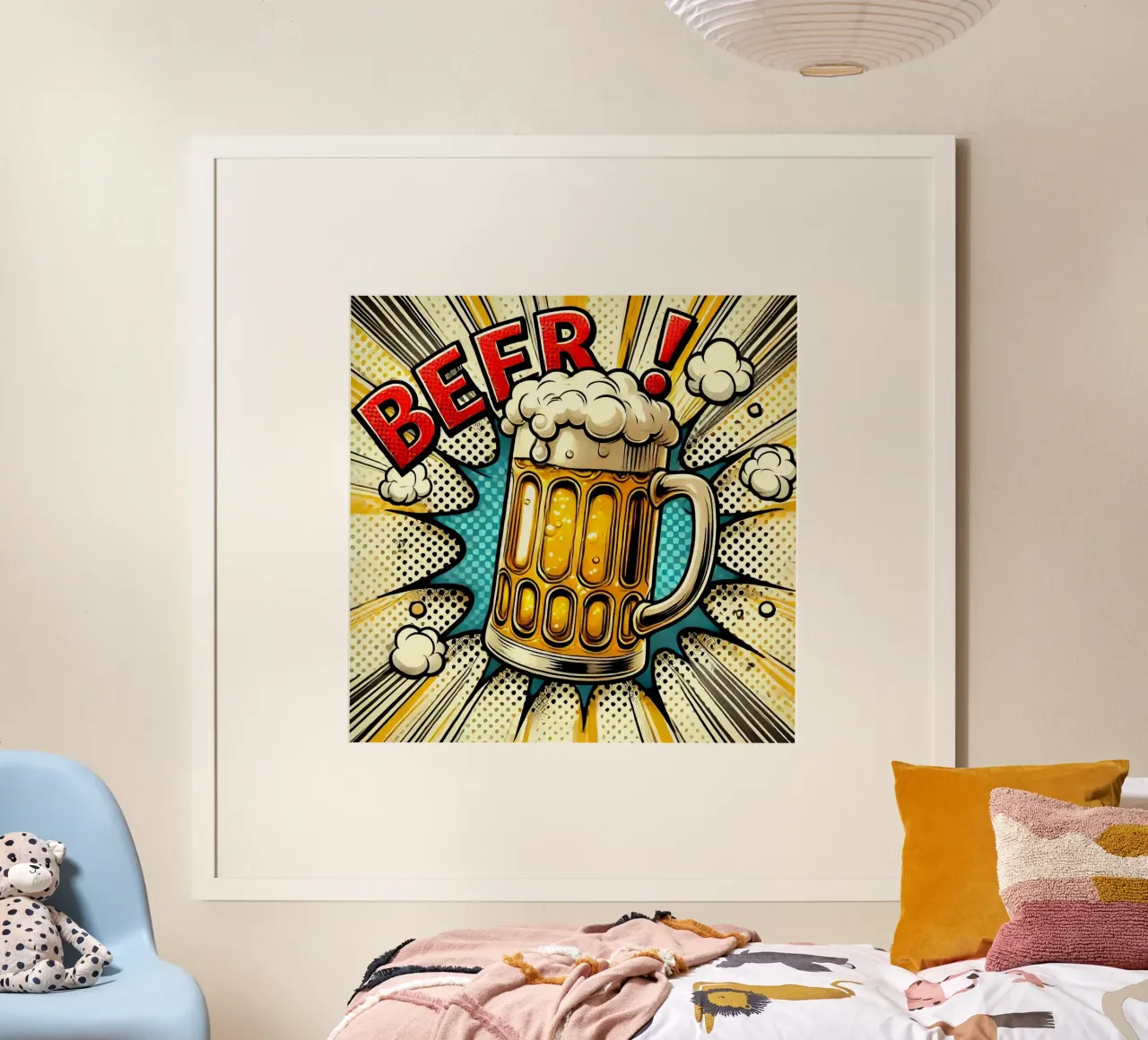 boom beer poster da Josum