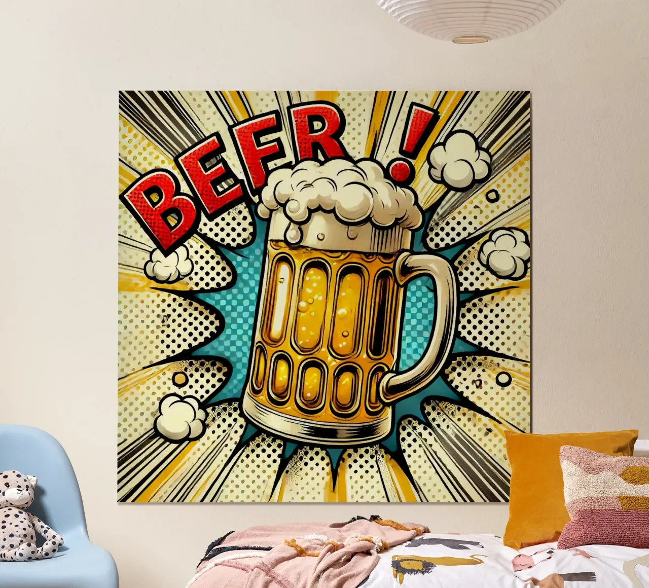 boom beer poster da Josum