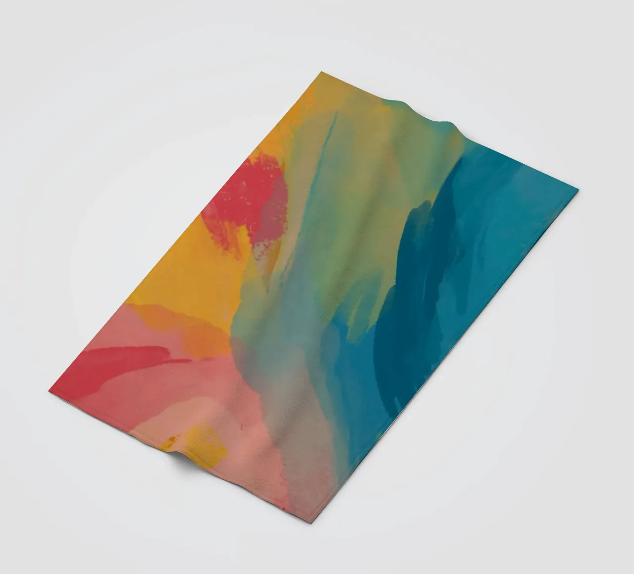water draw gradient coperta in pile da comura