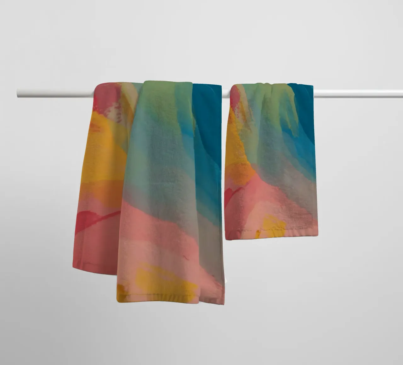 water draw gradient asciugamano da bagno da comura