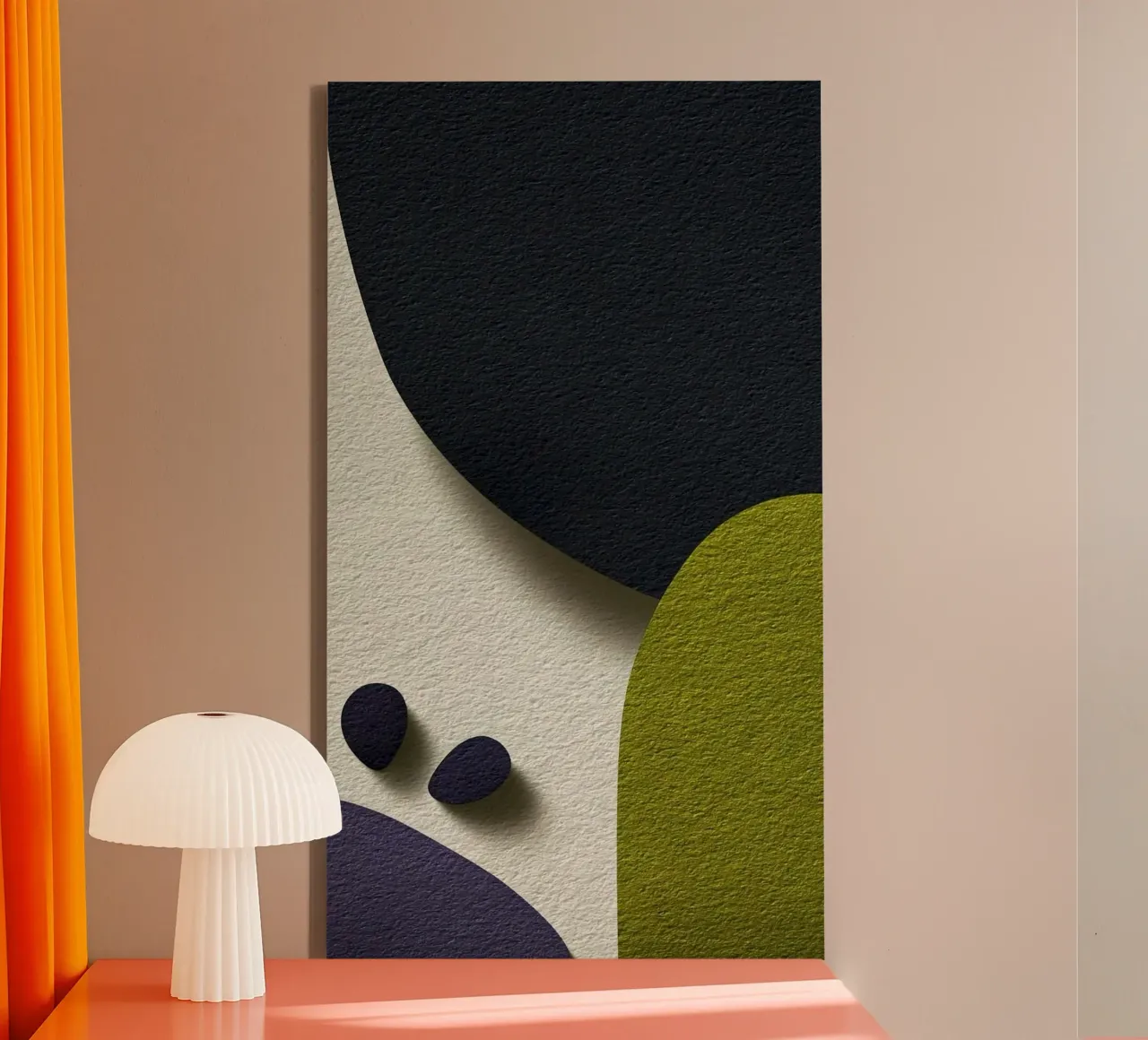 shape cute solid tela con Cornice a cassetta da comura