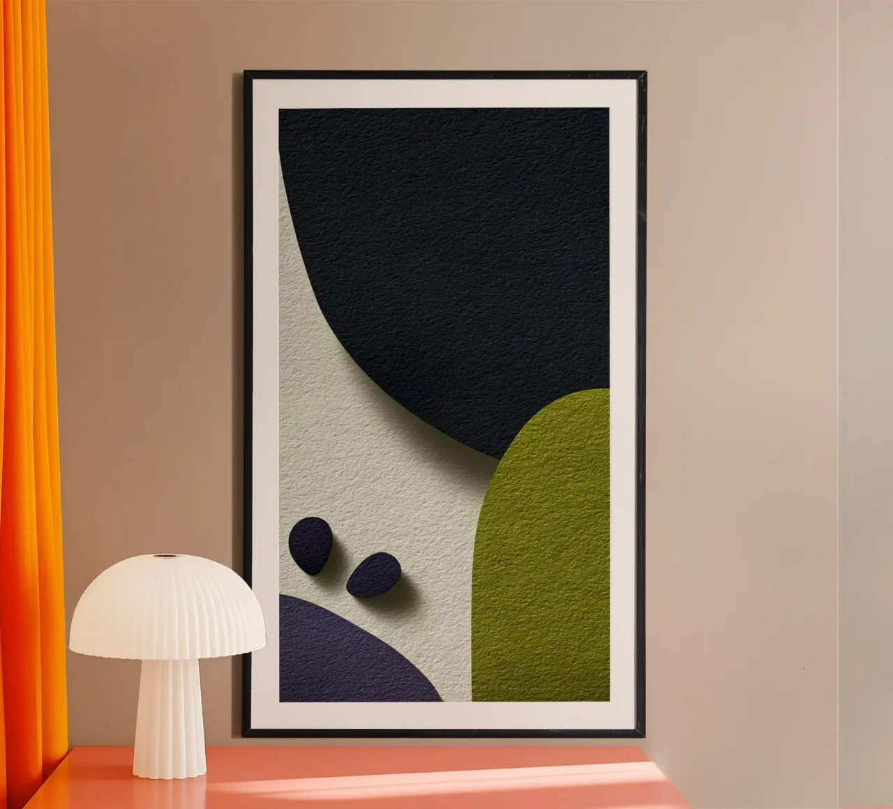 shape cute solid poster da comura