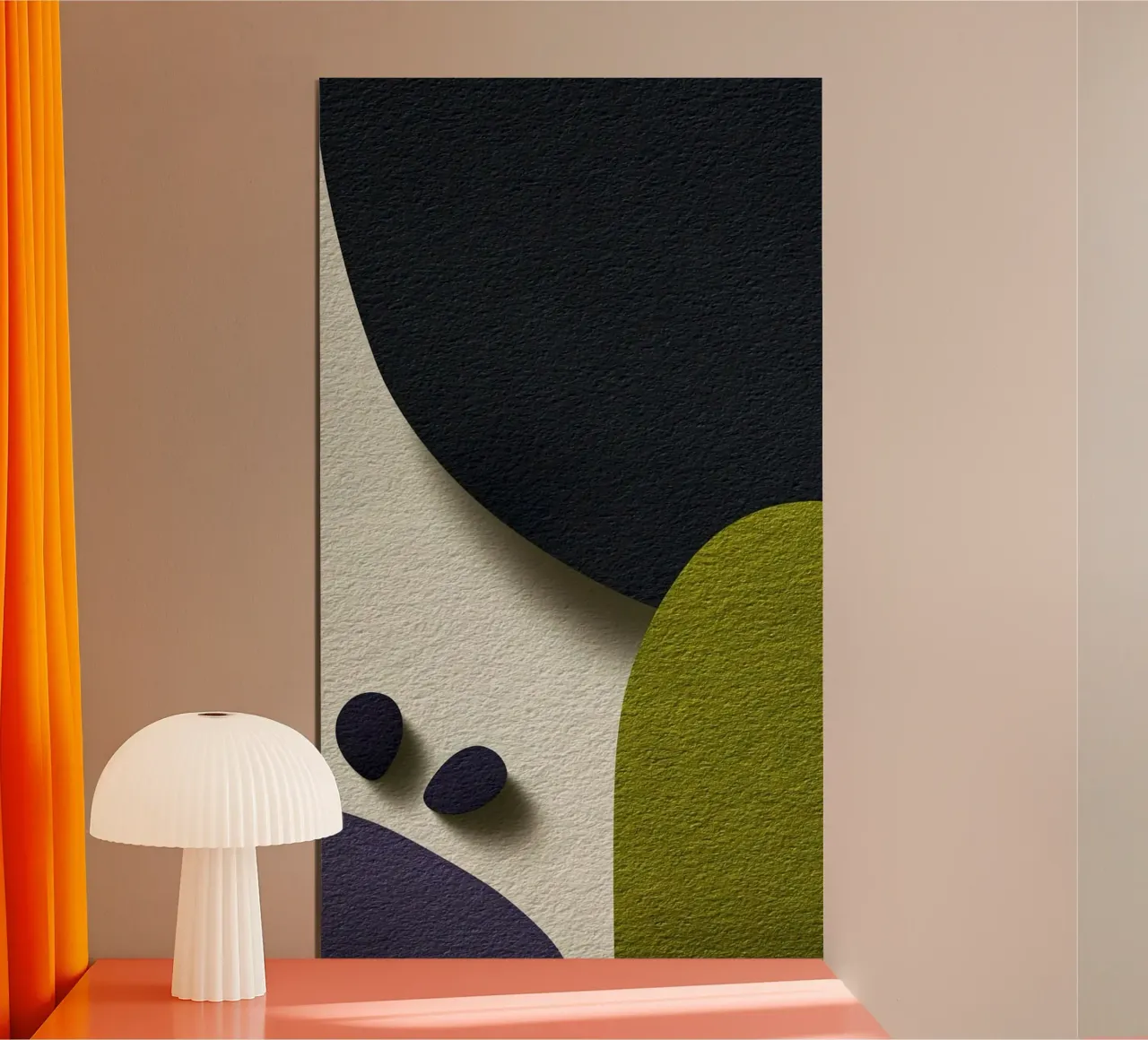 shape cute solid poster da comura