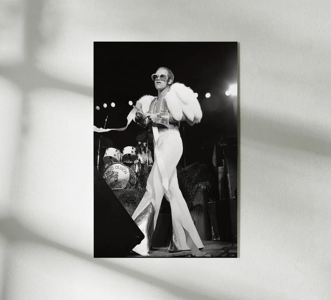 Elton John plexiglass da vintgeseyn