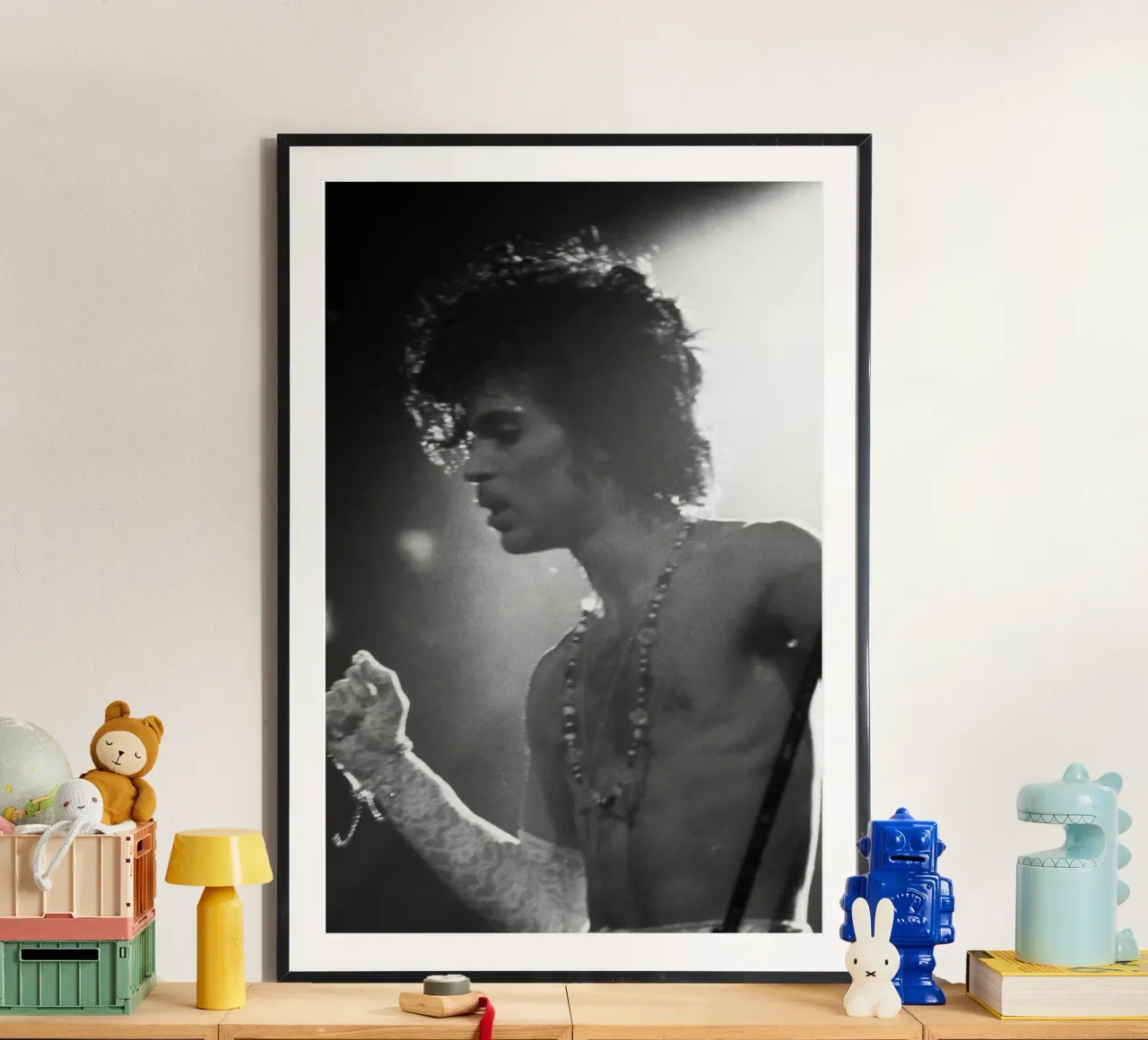 Principe poster con telaio in plastica da vintgeseyn