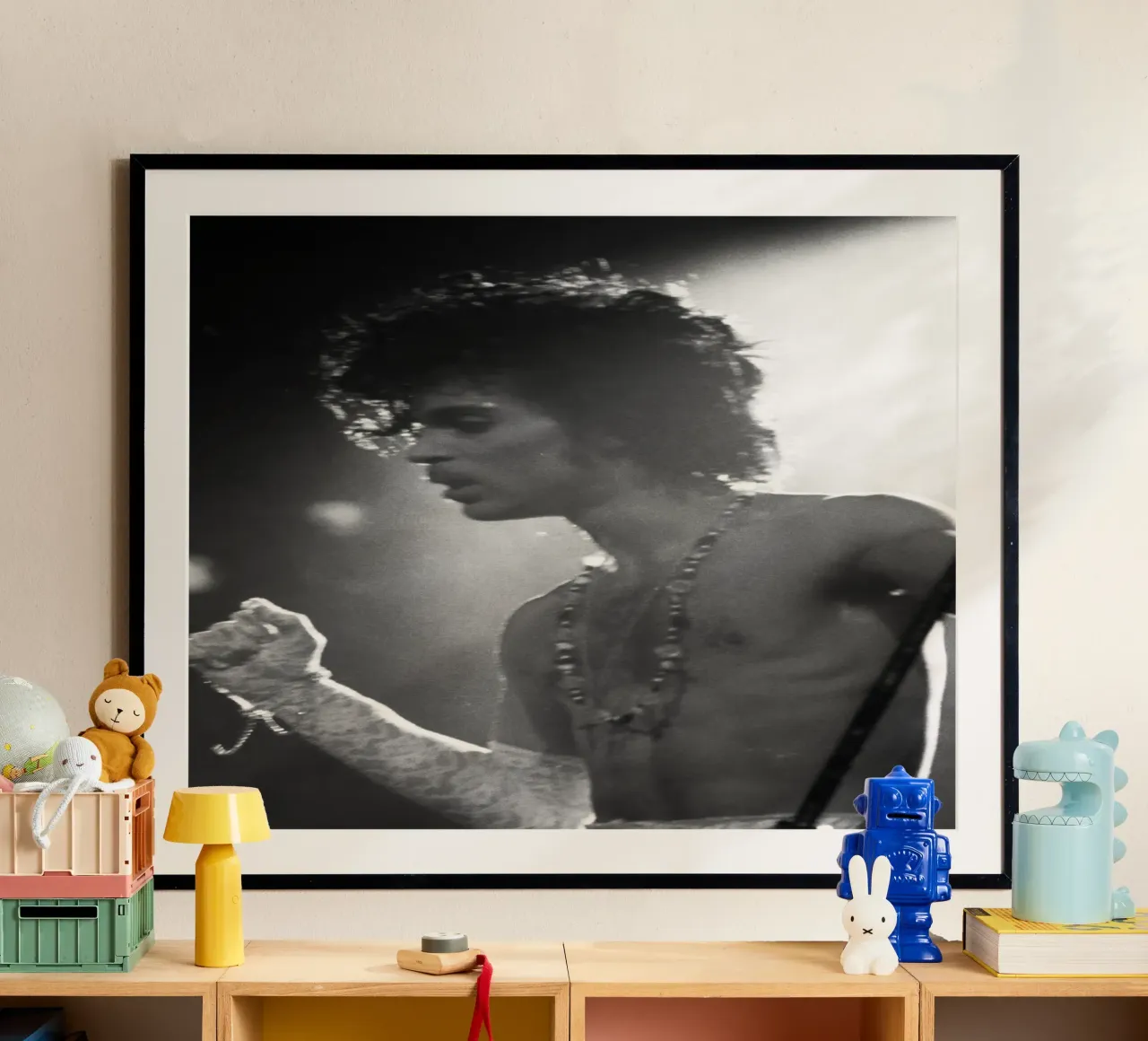 Principe poster con telaio in plastica da vintgeseyn