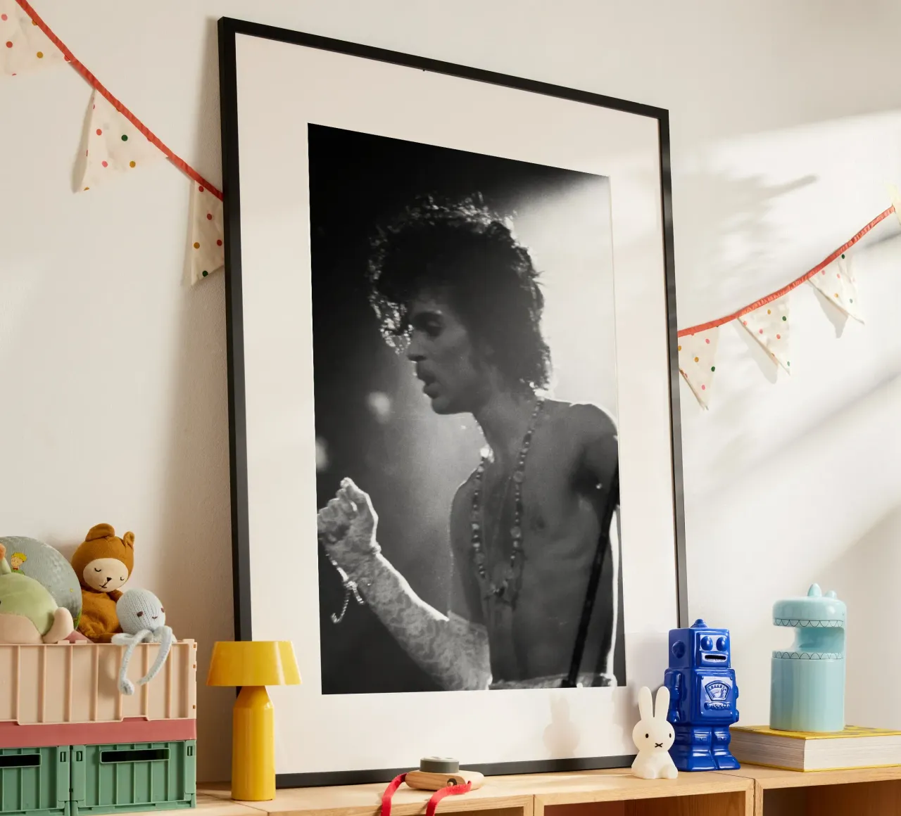 Principe poster con telaio in plastica da vintgeseyn