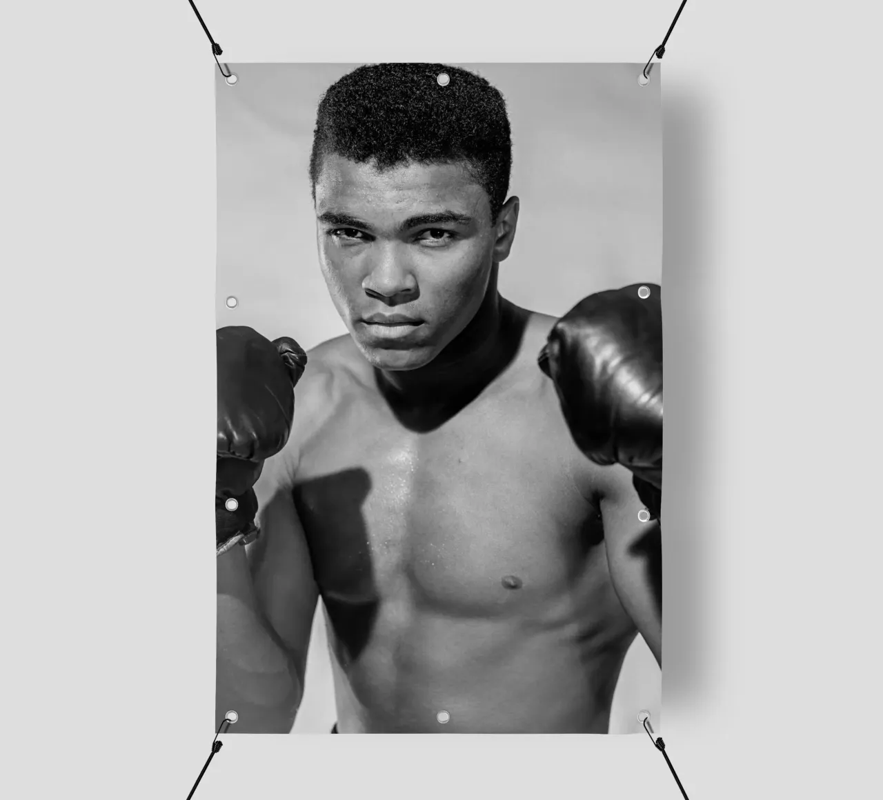 Muhammad Ali telo in pvc da vintgeseyn