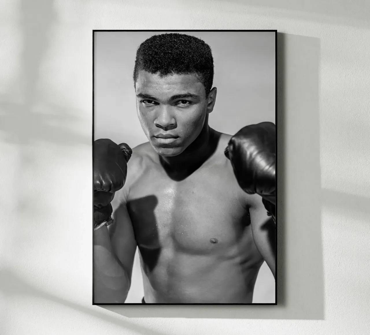 Muhammad Ali acrylic glass by vintgeseyn