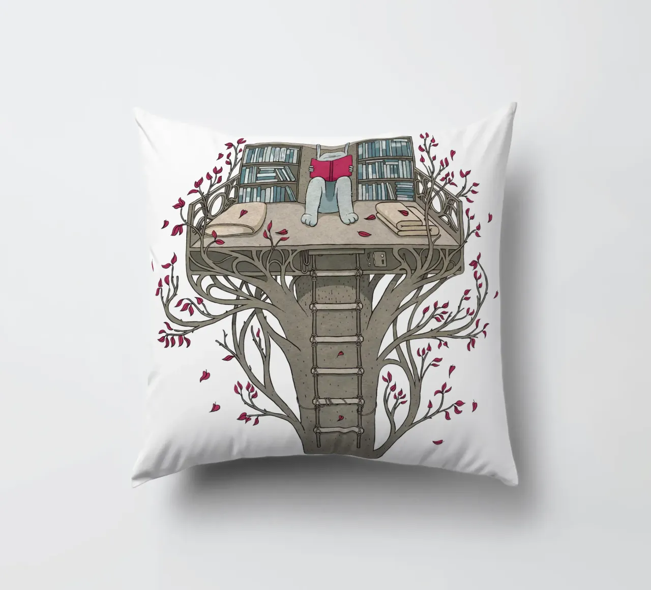 TreeHouse cuscino da Kuba Gornowicz