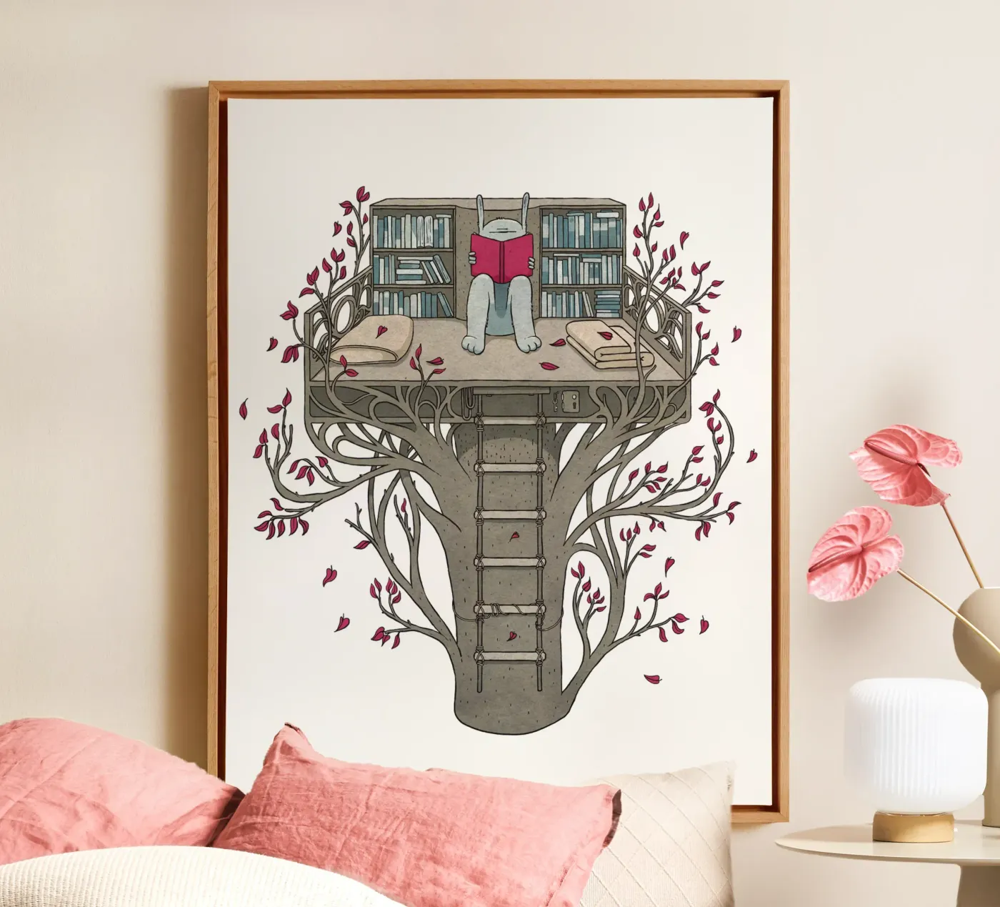 TreeHouse canvas by Kuba Gornowicz
