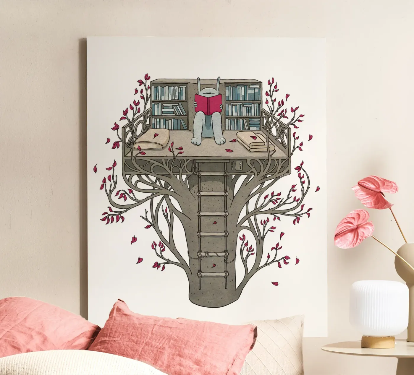 TreeHouse canvas by Kuba Gornowicz