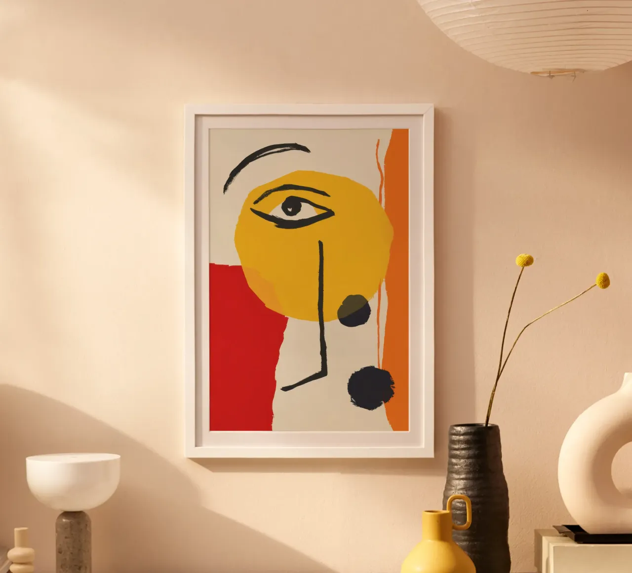 Visione cromatica cubista poster da Sure Paint