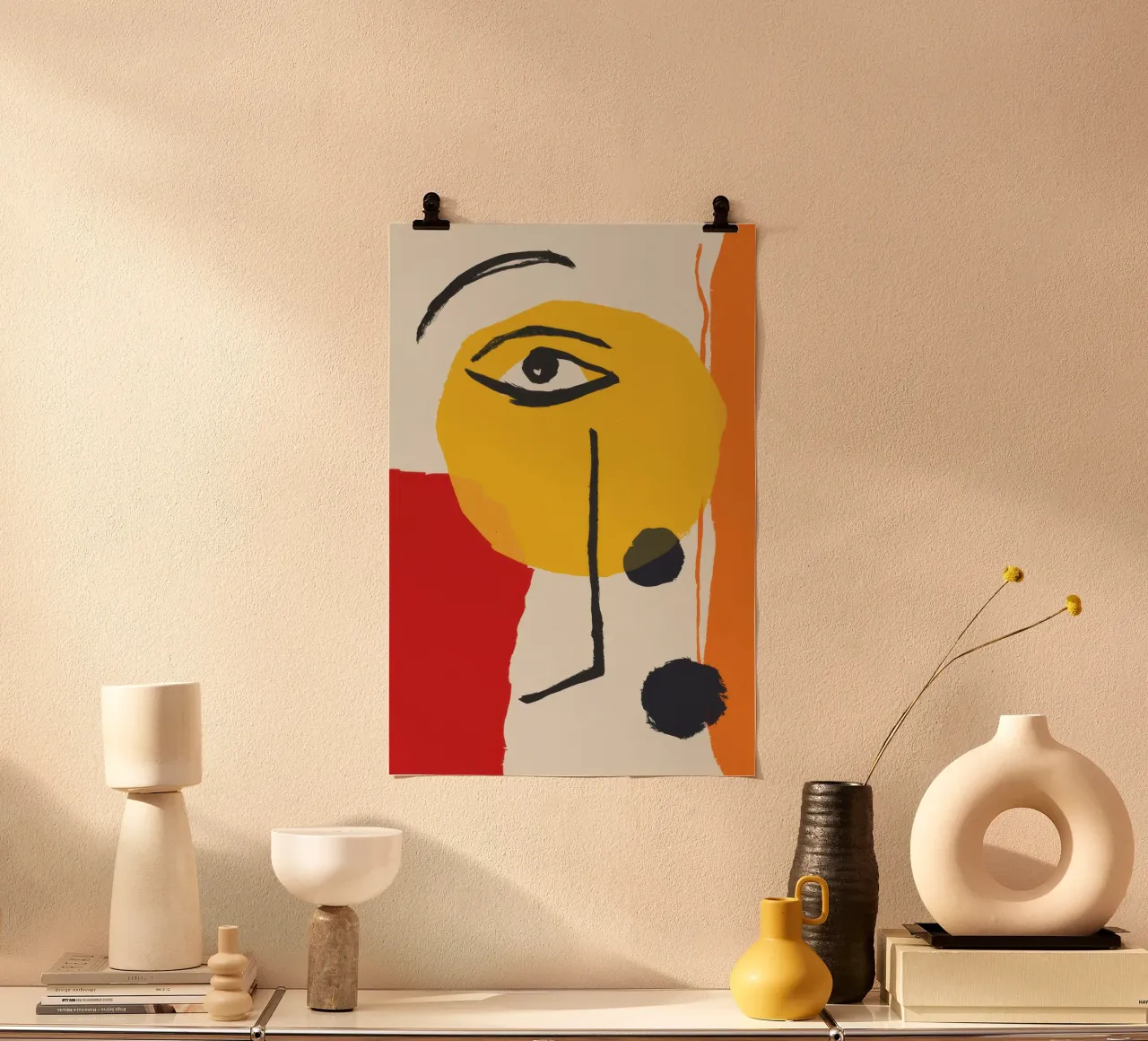 Visione cromatica cubista poster da Sure Paint