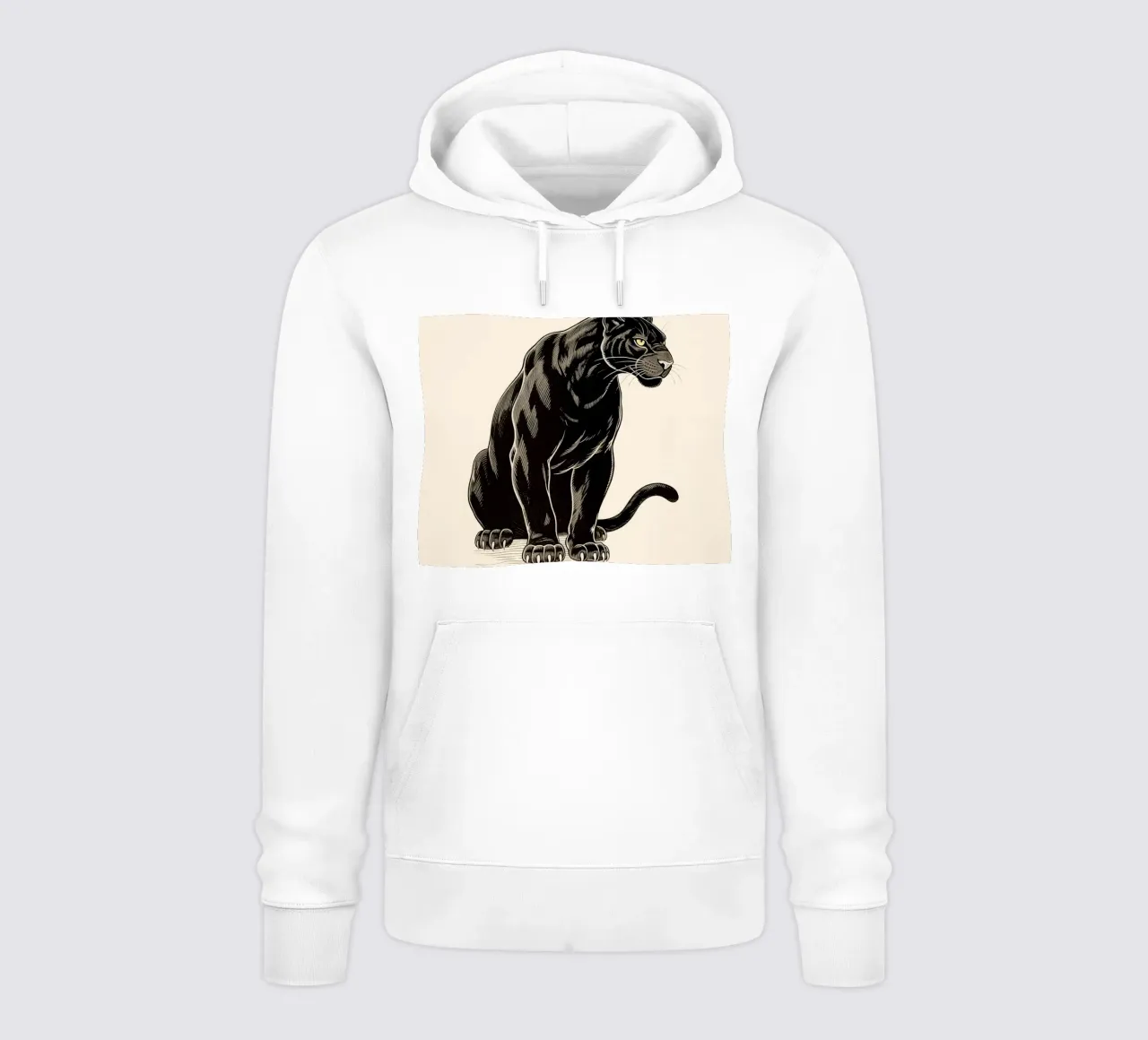 Pantera Nera felpa con cappuccio da knowledge