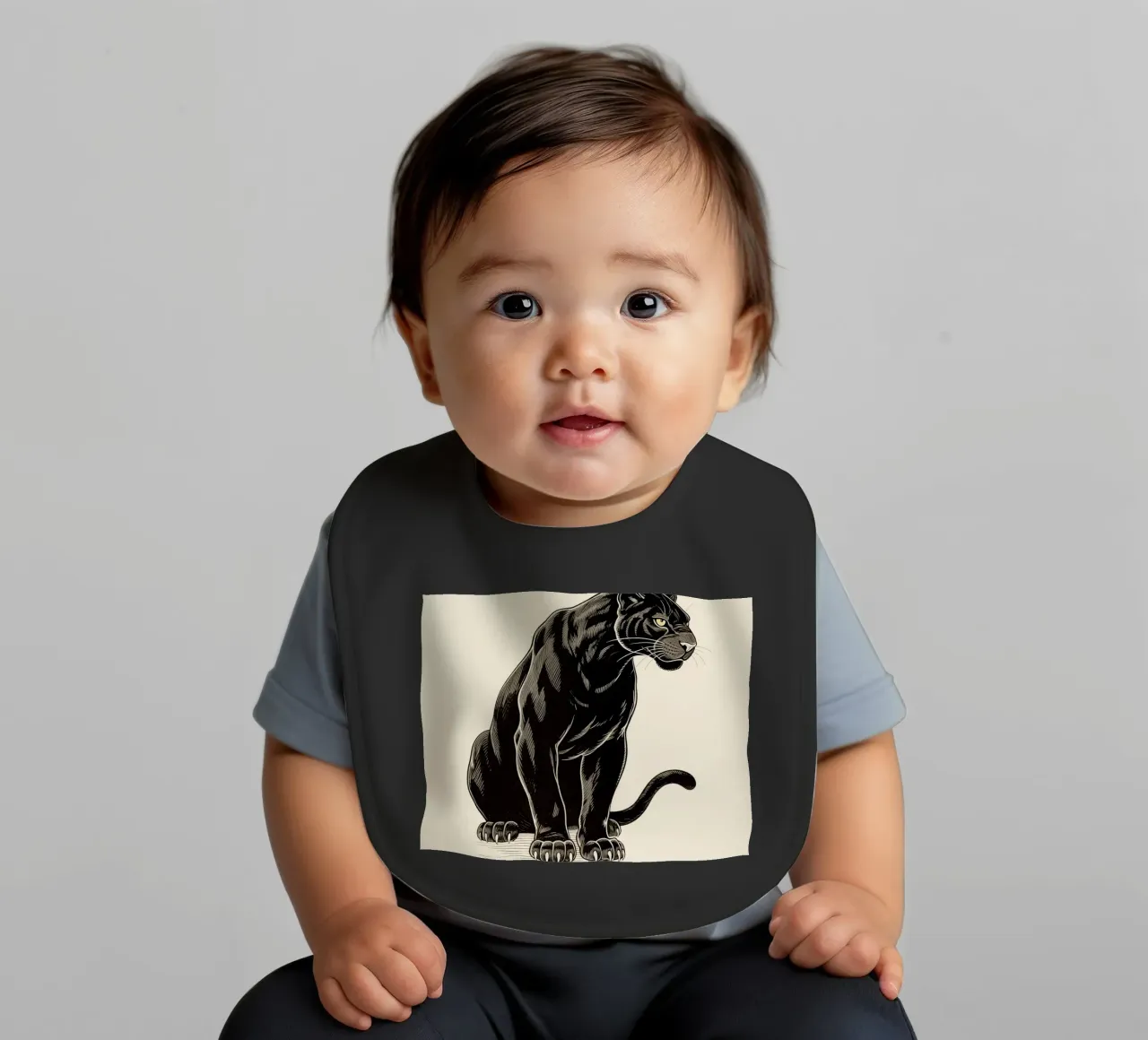 Pantera Nera bavaglino da knowledge