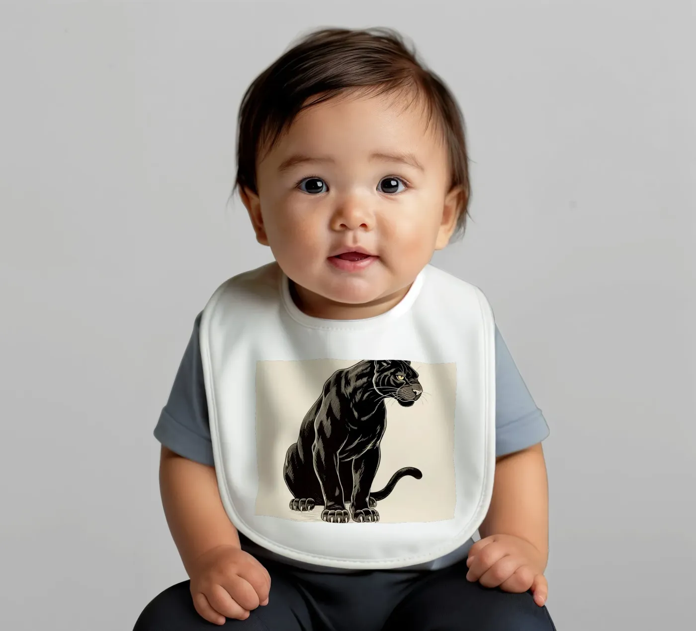 Black Panther bavaglino da knowledge