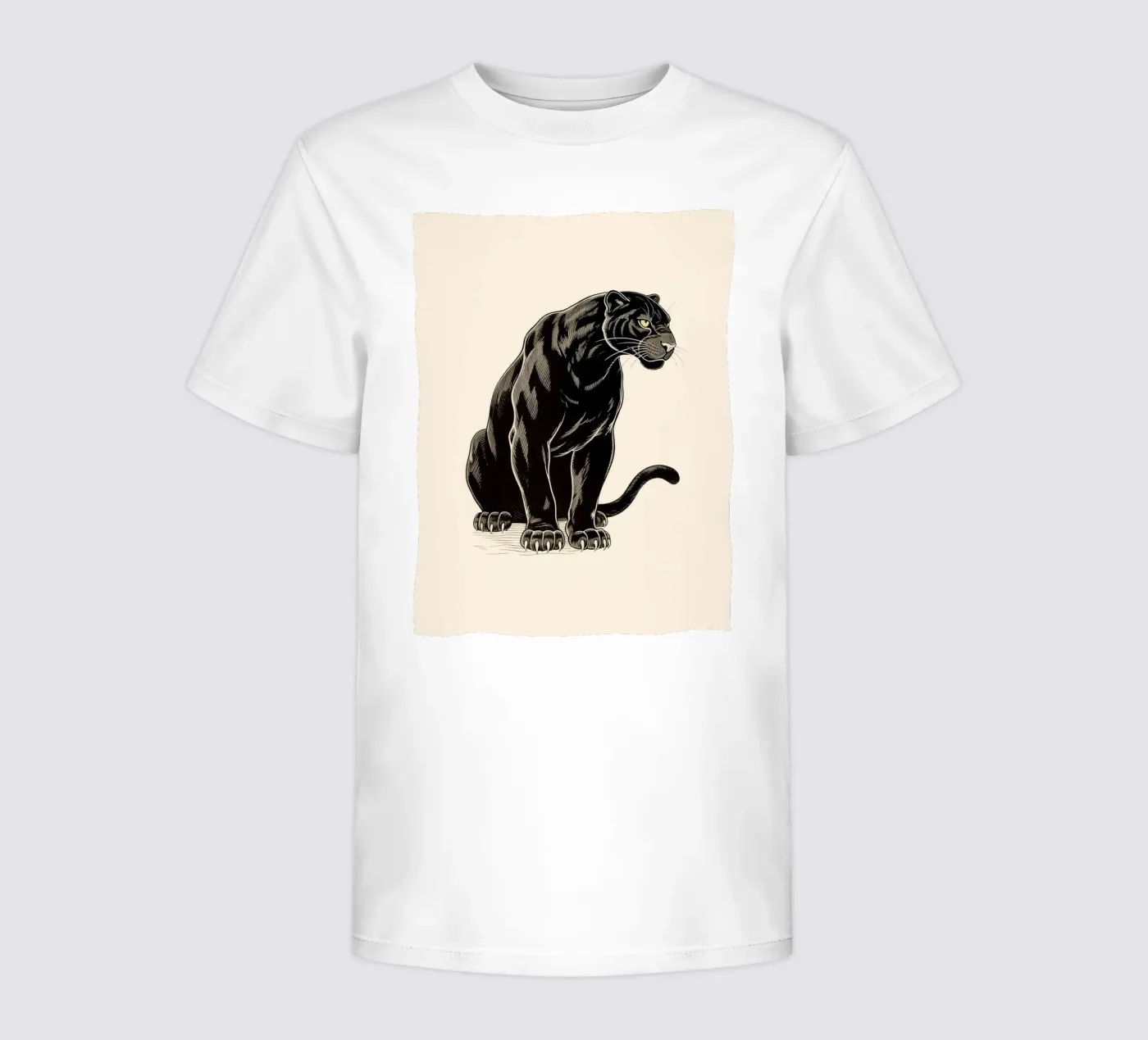 Black Panther t-shirt bambini da knowledge