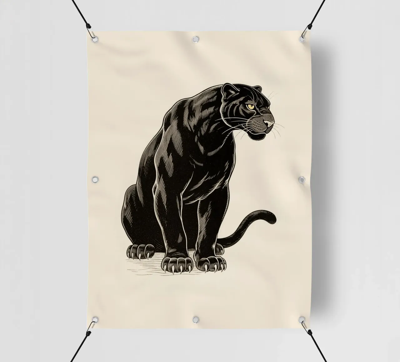 Pantera Nera telo in pvc da knowledge