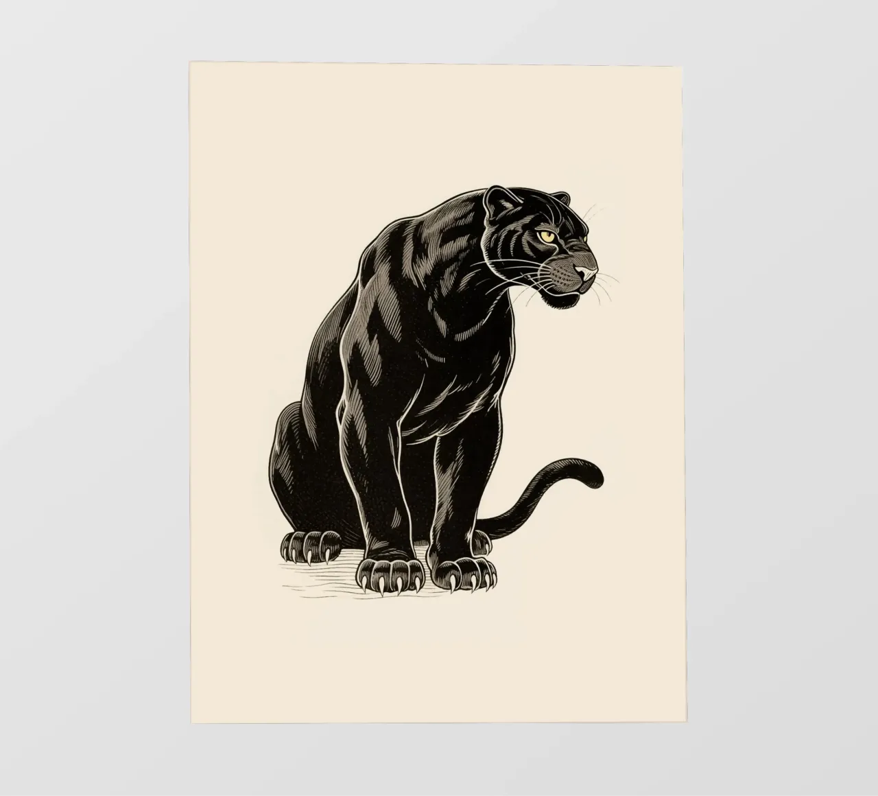 Pantera Nera telo in pvc da knowledge