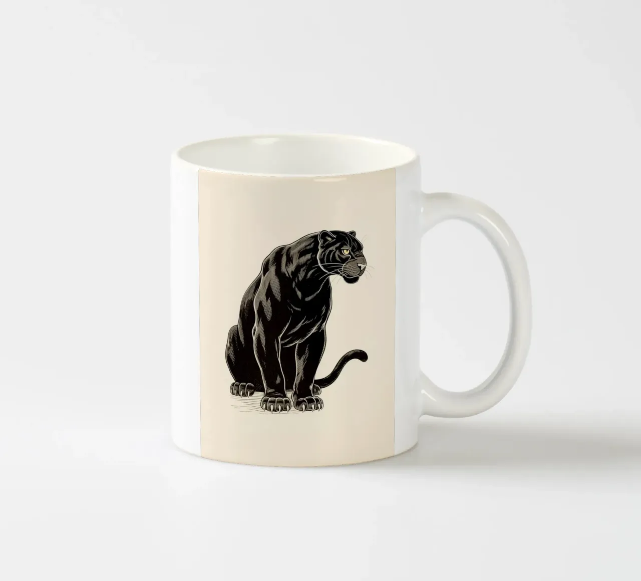 Pantera Nera tazza in ceramica da knowledge