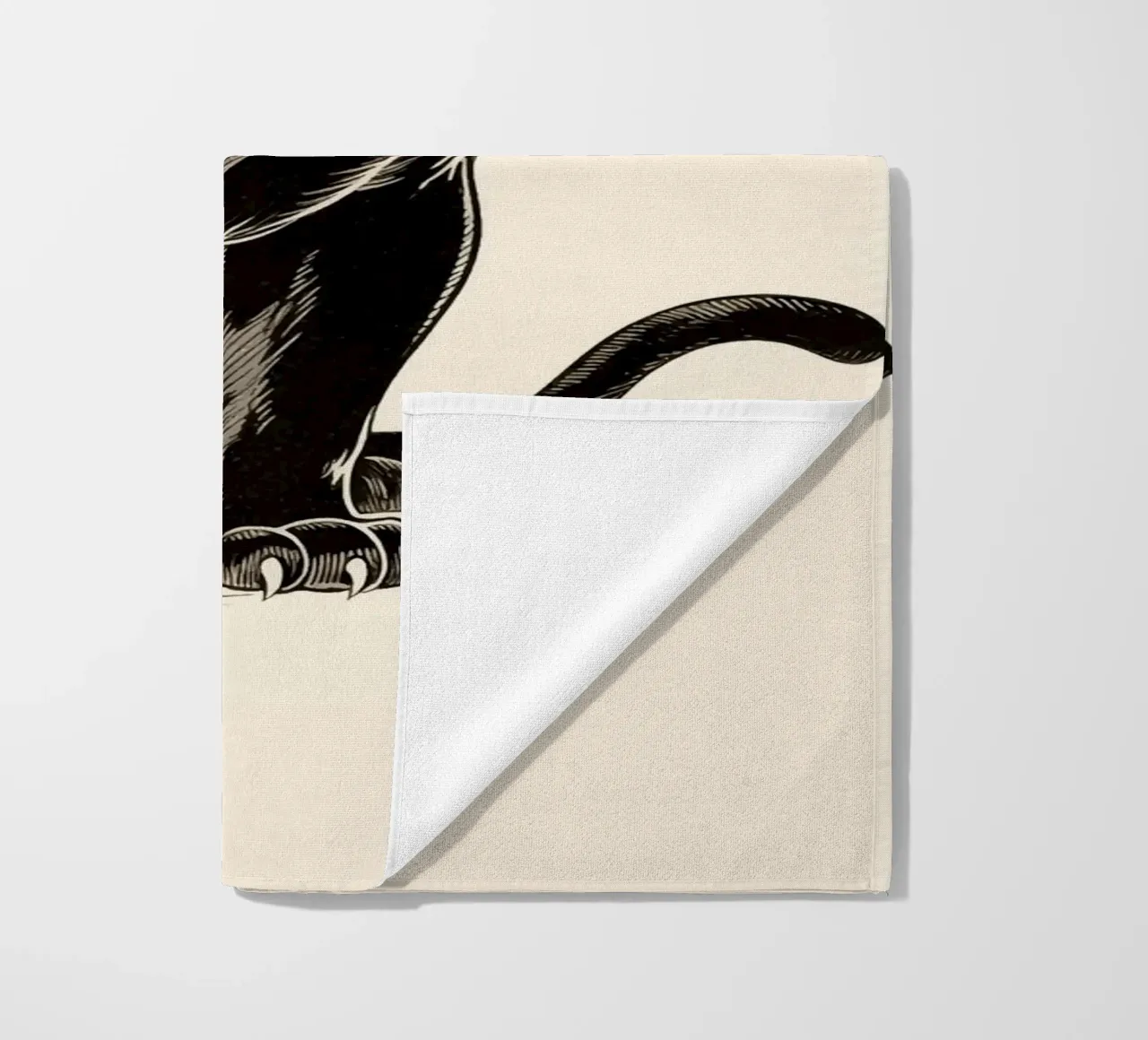 Pantera Nera telo mare da knowledge