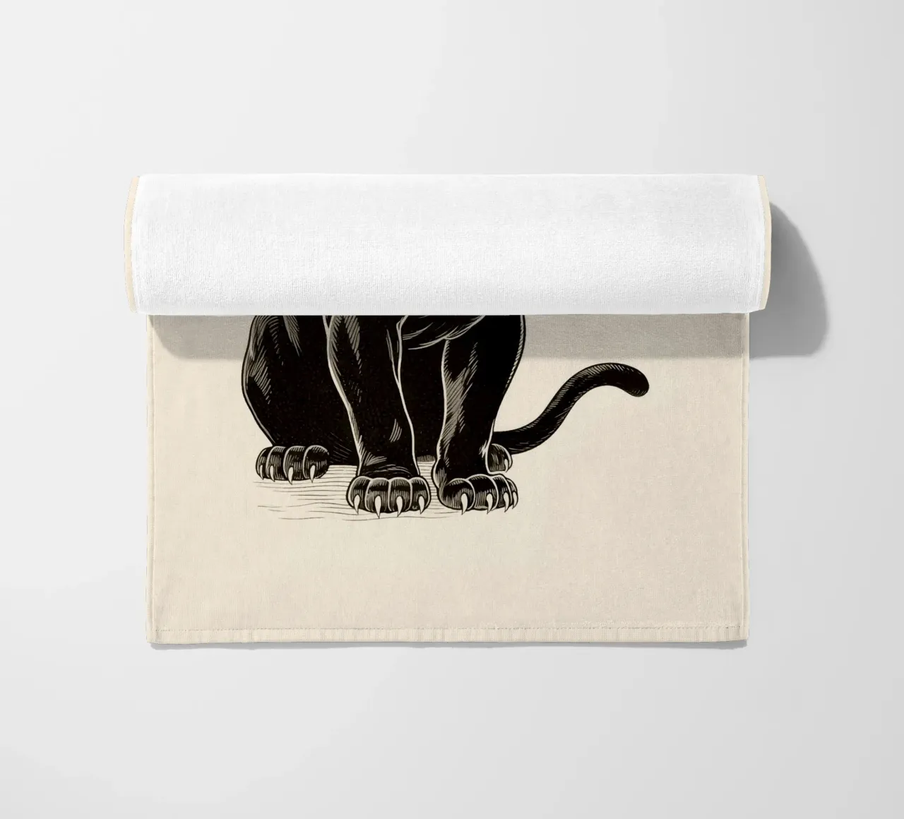 Pantera Nera telo mare da knowledge