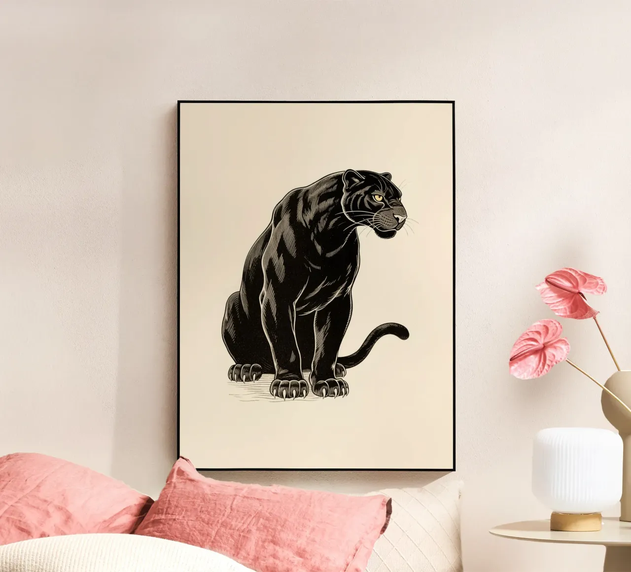 Pantera Nera plexiglass da knowledge